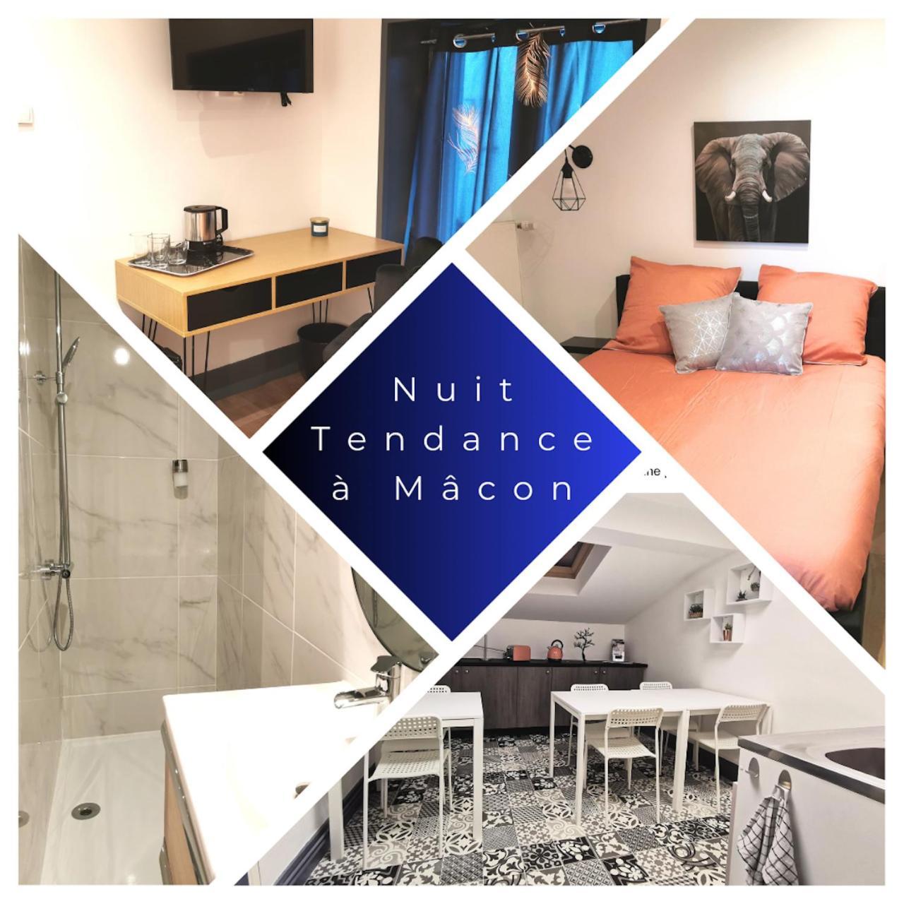 Logement - Nuit Tendance Centre Ville De Macon H Exteriér fotografie